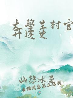 大学生村官艳遇升迁史