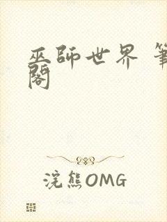 巫师世界 笔趣阁