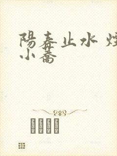 阳春止水 烟树小荞