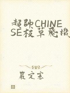 超帅CHINESE校草飞机BLUE