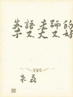 英语老师的小兔子又大又好吃