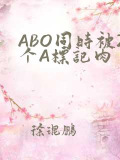 ABO同时被2个A标记肉