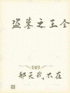 盗墓之王全集