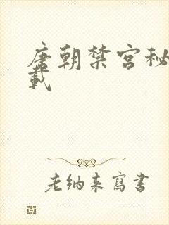 唐朝禁宫秘史下载