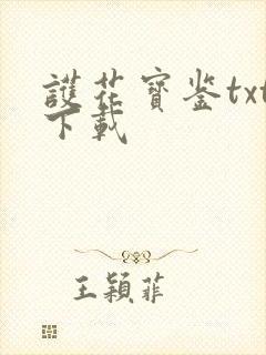 护花宝鉴txt下载