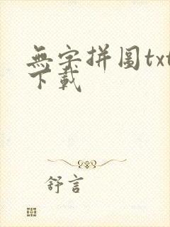 无字拼图txt下载