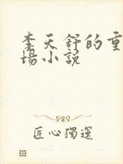 李天舒的重生官场小说