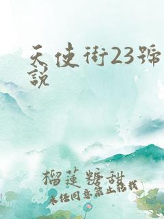 天使街23号小说