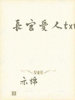 长官爱人txt