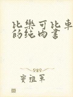 比乐可比车速快的纯肉书