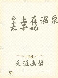 皇上在温泉要了太子妃