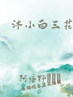沐小白三花