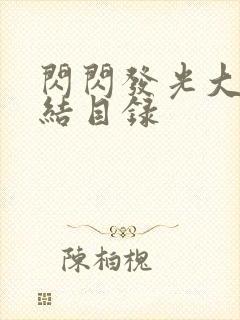 闪闪发光大团圆结目录