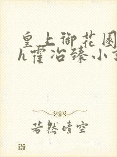 皇上御花园hlh霍冶臻小说