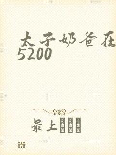 太子奶爸在花都5200