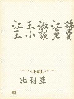 江玉淑江锦心睿王小说免费阅读