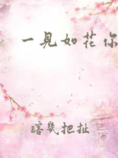 一见如花你就笑