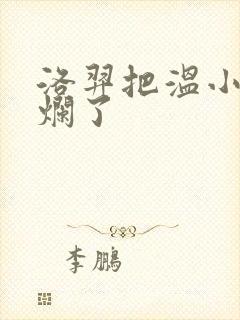 洛羿把温小辉做烂了