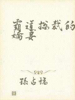 霸道总裁的甜心娇妻