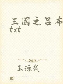 三国之吕布新传txt