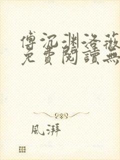 傅沉渊洛薇小说免费阅读无弹窗