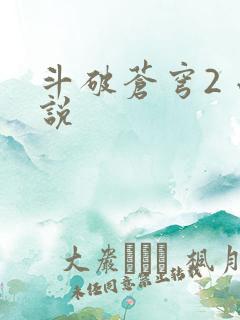 斗破苍穹2 小说