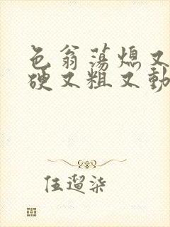 色翁荡熄又大又硬又粗又动态图