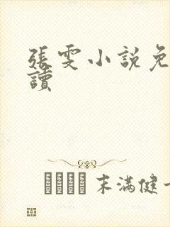 张雯小说免费阅读