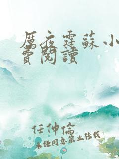 厉夜霆苏小汐免费阅读