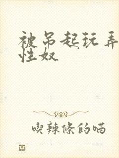 被吊起玩弄的女性奴