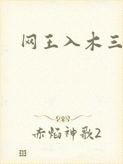 网王入木三分