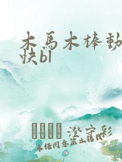 木马木棒动得好快bl