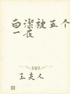 白洁被五个人玩一夜