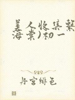 美人收集系统(海棠)初一