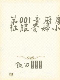 第001章厨房征服贵妇小说