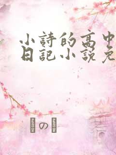 小诗的高中成长日记小说免费阅读