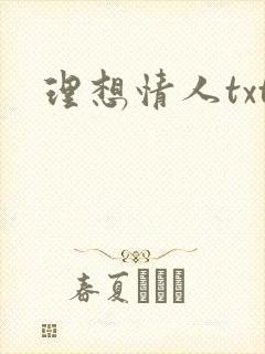理想情人txt