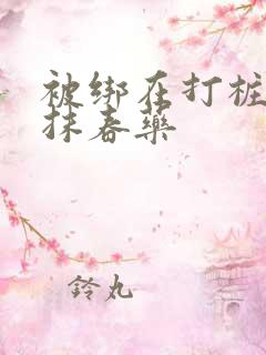 被绑在打桩机上抹春药