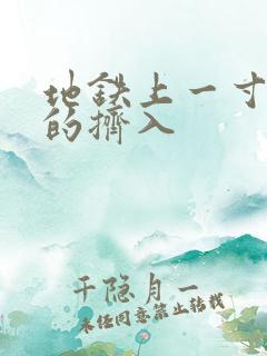 地铁上一寸一寸的挤入