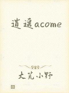 逍遥acome