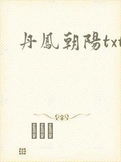 丹凤朝阳txt