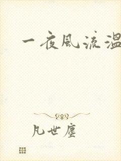 一夜风流温暮生