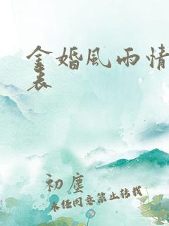 金婚风雨情演员表