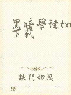 黑暗学徒txt下载