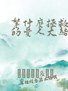 拿什么拯救你我的爱人大结局