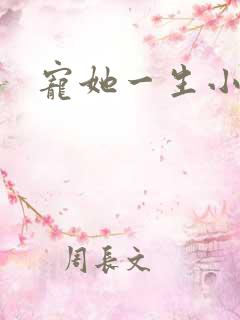宠她一生小说