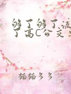 够了够了流出来了高C公交车