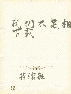 我们不是相爱吗下载