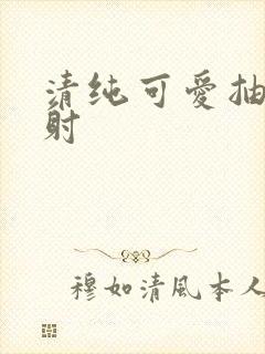 清纯可爱抽插内射