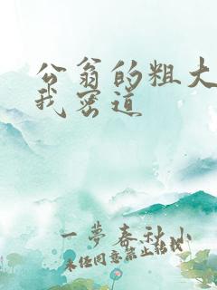 公翁的粗大挺进我密道